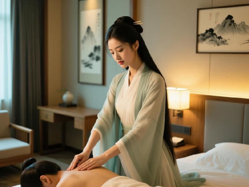 上海下雪了，我在被窝里做了个全身精油SPA，摩耶上门按摩技师太会了！